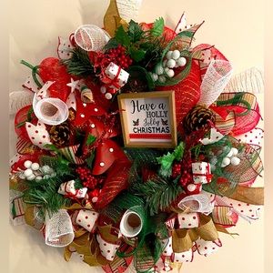BIG SALE!! 🎄 Christmas Wreath🎄20”x5”deep